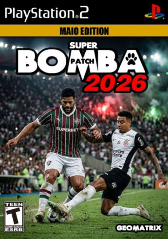 Bomba Patch 2026 PS2 Atualizado - Com Estojo Plástico + Arte Impessa + Testado - Pronta Entrega
