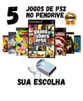 Pendrive PS2 OPL – Kit de 5 a 40 Jogos – Monte Sua Lista – Plug & Play