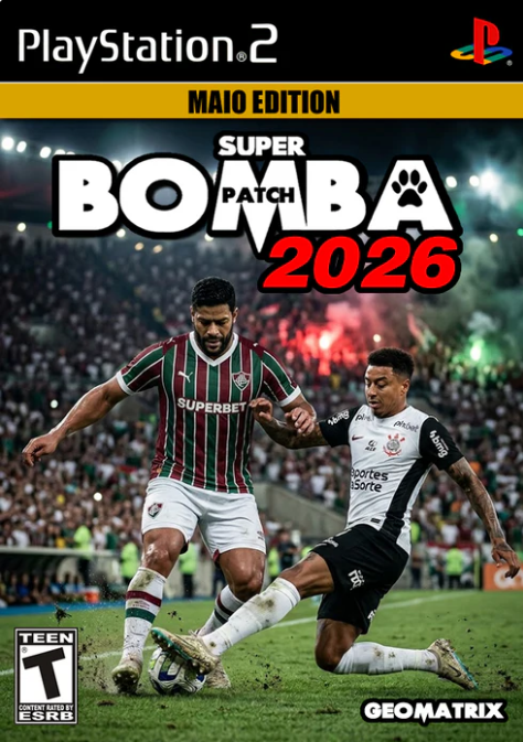 BOMBA PATCH | PS2 | GEOMATRIX MAIO 2026