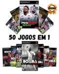 COLEÇÃO DEFINITIVA PS2: 50 JOGOS EM 1 (25 BOMBA PATCH + 25 PES) NO PENDRIVE OPL + MEMORY CARD 16MB