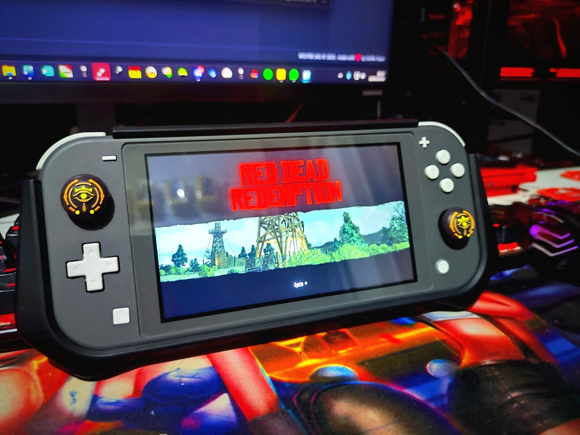 Nintendo Switch Lite 128GB desbloqueado | SEMINOVO | 20 jogos ja instalado