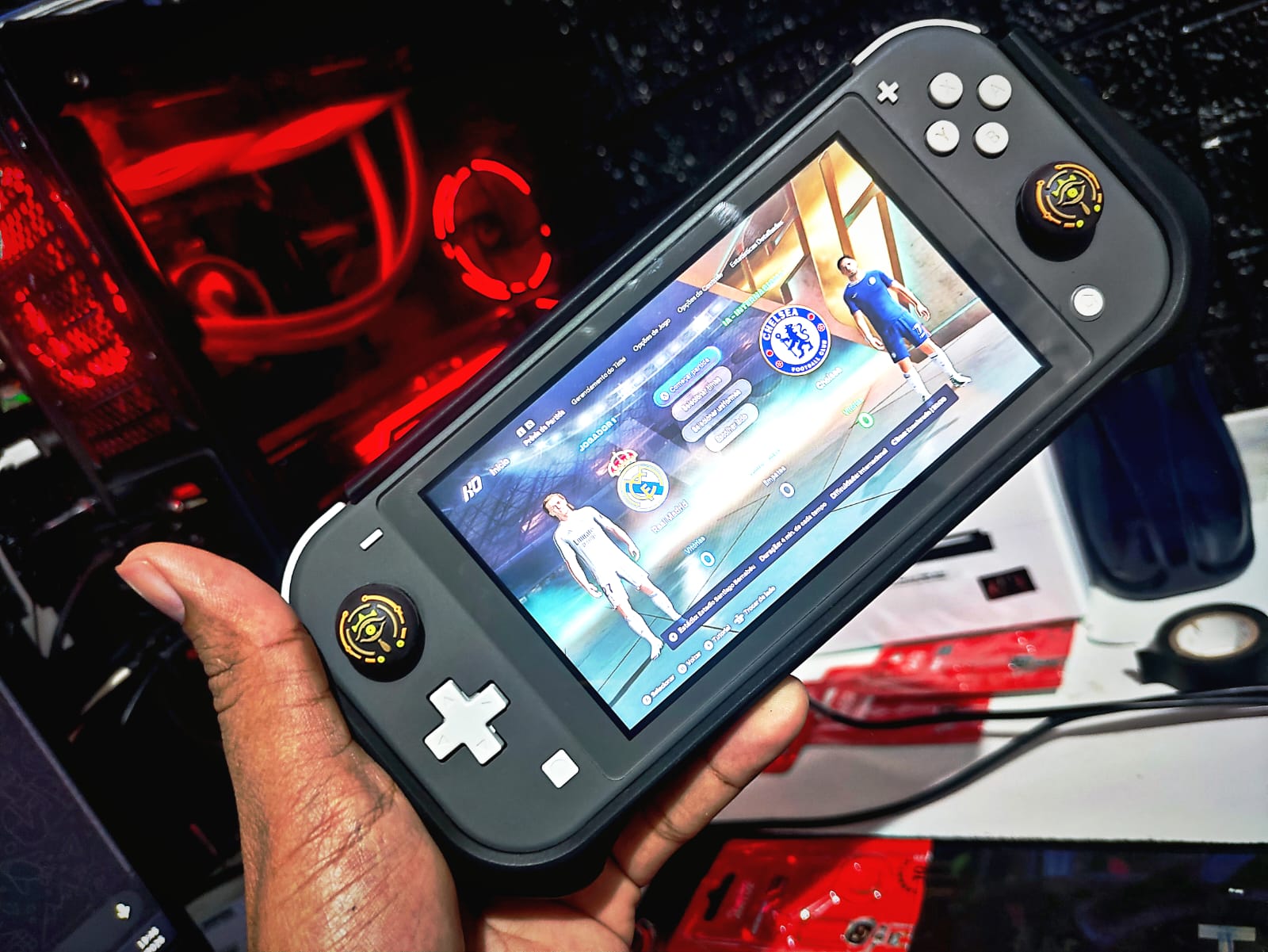 Nintendo Switch Lite 128GB desbloqueado | SEMINOVO | 20 jogos ja instalado
