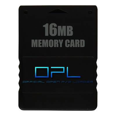 MEMORICARD OPL 16MB PRONTO PARA USO COM PENDRIVE , HD OU MX4SIO