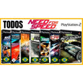 Coleção Need for Speed  7 Jogos Para PS2 No Pendrive