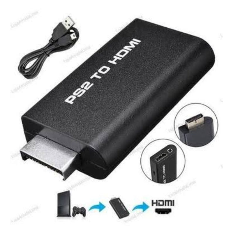 Adaptador HDMI para PS2 e PS3 – Recupera Imagem PS3 Sem HDMI 1080p