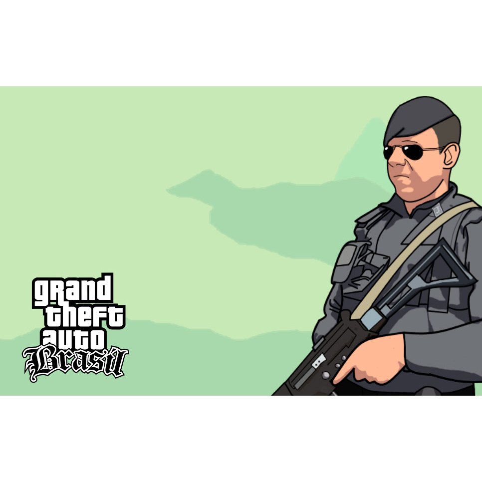 GTA Brasil PS2 Desbloqueado | Grand Theft Auto Brasil Patch | Jogo PlayStation 2 | DISCO CAPA