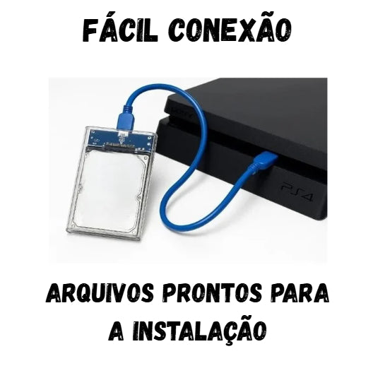 HD DE JOGOS PARA PS4 DESBLOQUEADO ⭐ Jogos da sua escolha ️ Leia antes de comprar