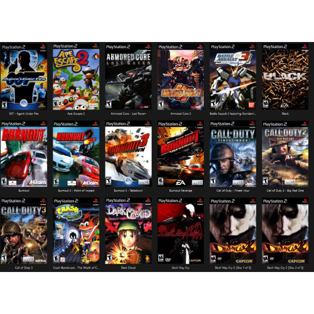 Pendrive PS2 OPL – 15 Jogos à Sua Escolha + Memoricard OPL Pronto para jogar  >> leia a descrição