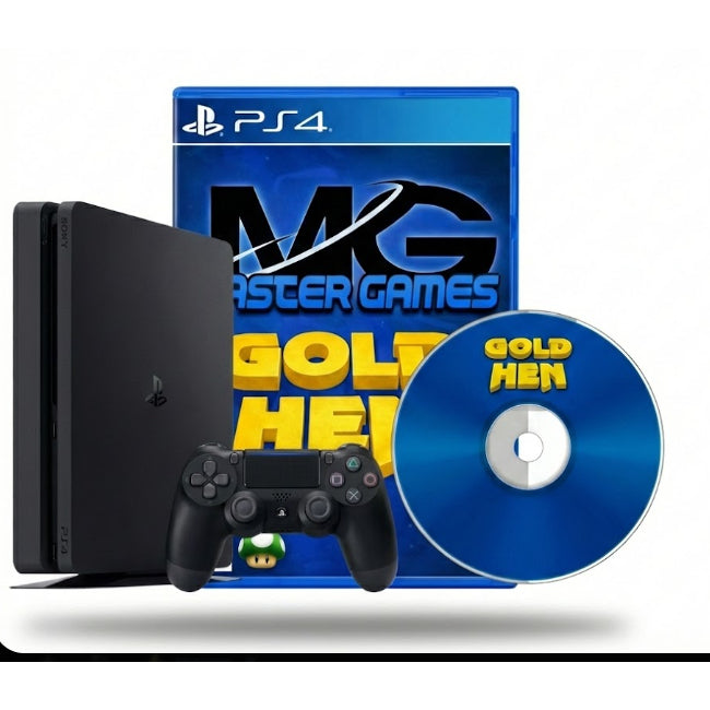 Disco Desbloqueio Gold Hen Para PS4 | 9.00 | 12.52 | Fácil Instalação