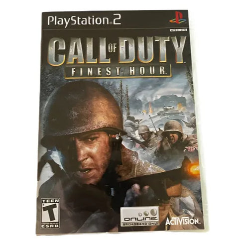 Coleção CALL OF DUTY PS2 em DISCO + CAPA + IMPRESSÃO SÃO 4 JOGOS COMPLETOS