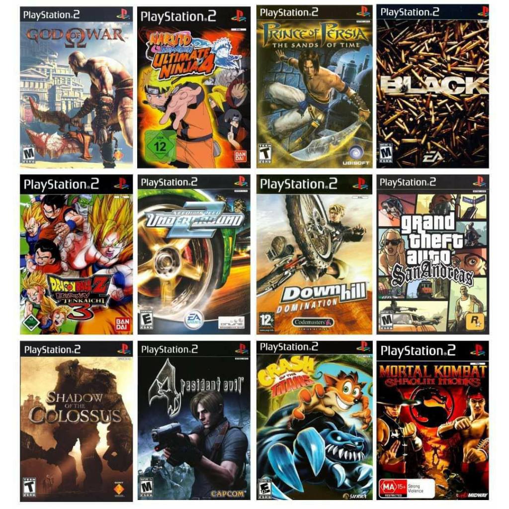 Pendrive PS2 OPL – 5 a 110 Jogos à Sua Escolha + Pronto para jogar  >> leia a descrição