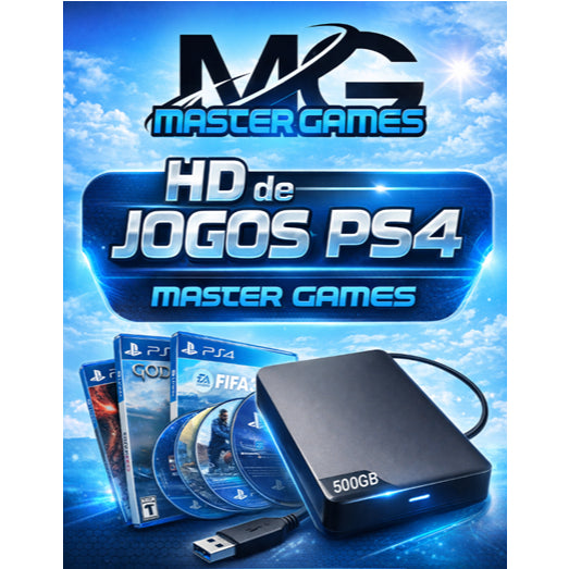 PS4 SLIM 1TB DESBLOQUEADO 2 CONTROLES +30 JOGOS JÁ INSTALADO