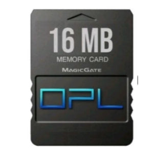 MEMORICARD OPL 16MB PRONTO PARA USO COM PENDRIVE , HD OU MX4SIO