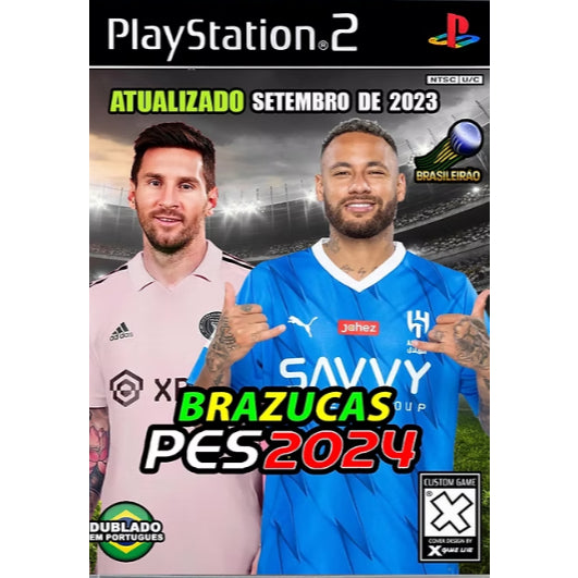Pendrive >> Para PS2 Com 25 Jogos PES <<  Coleção ANTIGA E ATUAL 2026 + Clássicos OPL
