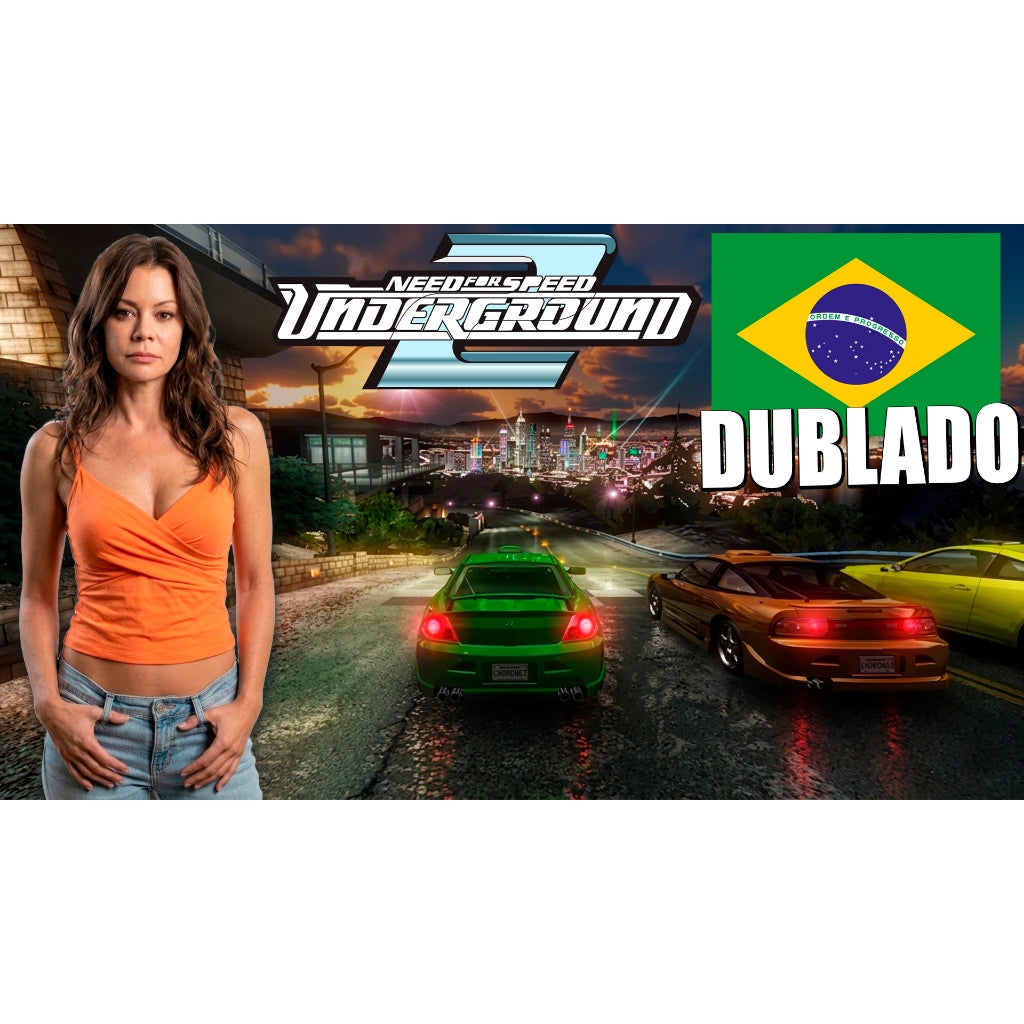 Coleção Need for Speed  7 Jogos Para PS2 via OPL Need for Speed: Underground 2 DUBLADO EM PORTUGUES I.A