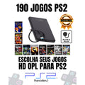 HD Para PS2 OPL | 210 JOGOS Já INSTALADO + MEMORY CARD OPL  >> Jogos da sua Escolha <<