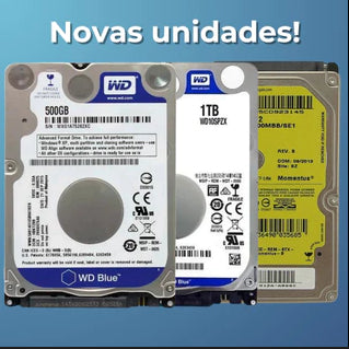 HD 500GB Slim 2.5 Notebook/Xbox/PS3/PS4 - Disco Rígido Interno SATA com NF e Garantia seminovo