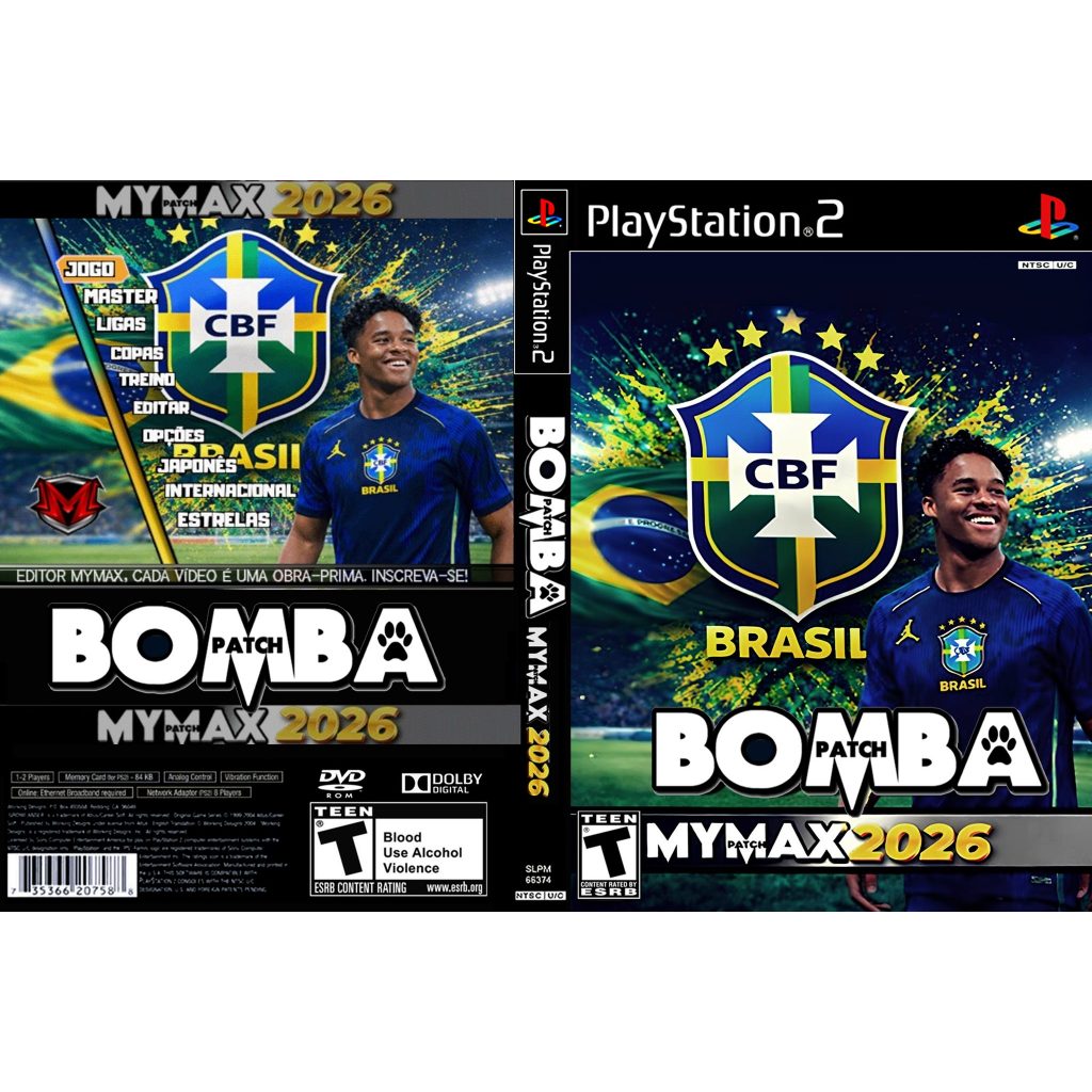Pendrive PS2 Com 25 Jogos Bomba Patch - Coleção ANTIGA E ATUAL 2026 + Clássicos OPL