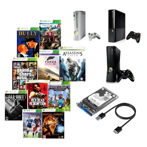 HD PARA XBOX 360 2015 OU RGH FUCIONA EM TODOS! >>  Titulos ja instalado << PLUG & PLAY