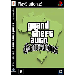 GTA Bras PS2 | Grand Theft Auto Brasil Patch | Jogo PlayStation 2 | DISCO CAPA
